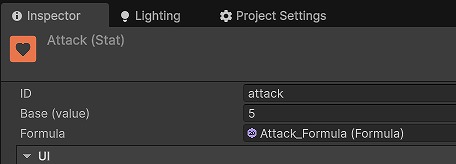 Attack の設定