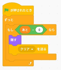 Scratch のプログラム