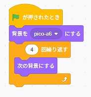 Scratch のプログラム